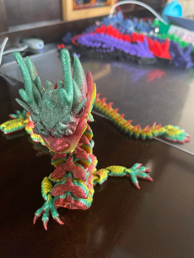 Articulating Chinese Dragon Etsy