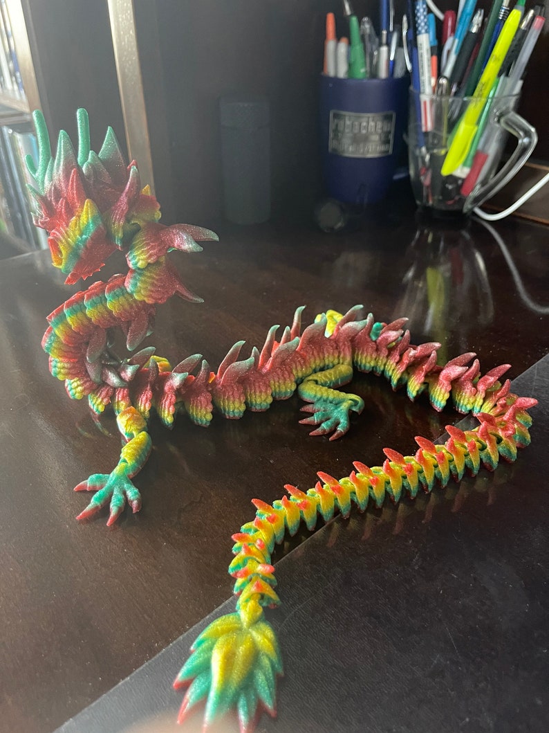 Articulating Chinese Dragon Etsy
