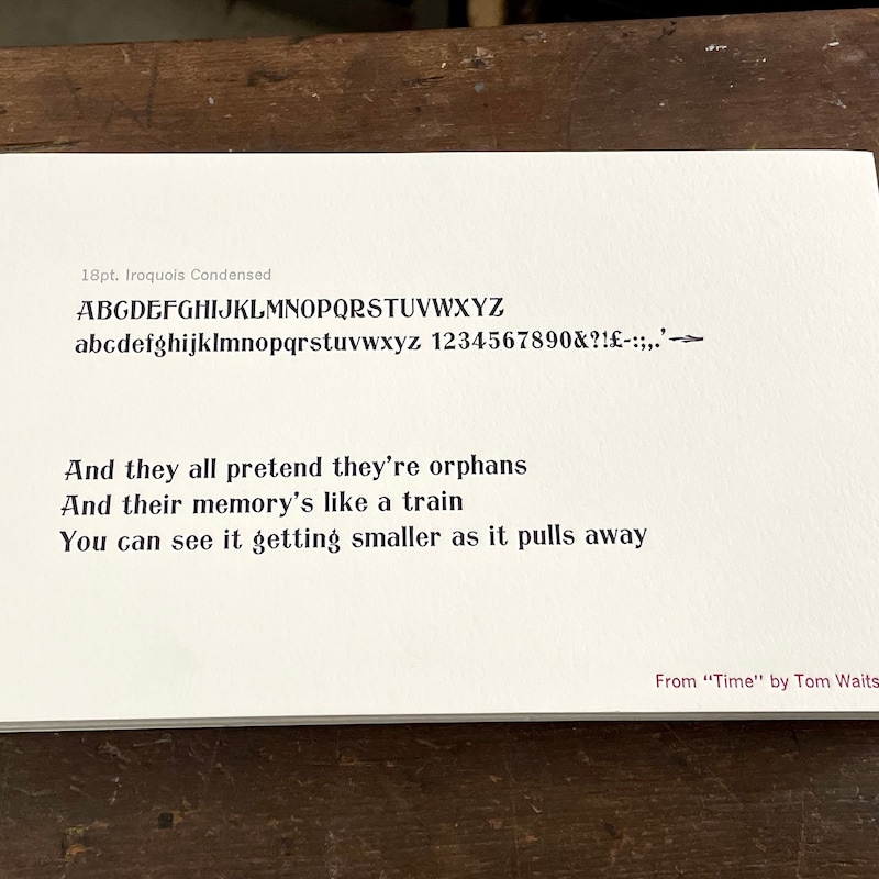 Poetry Broadside - Etsy