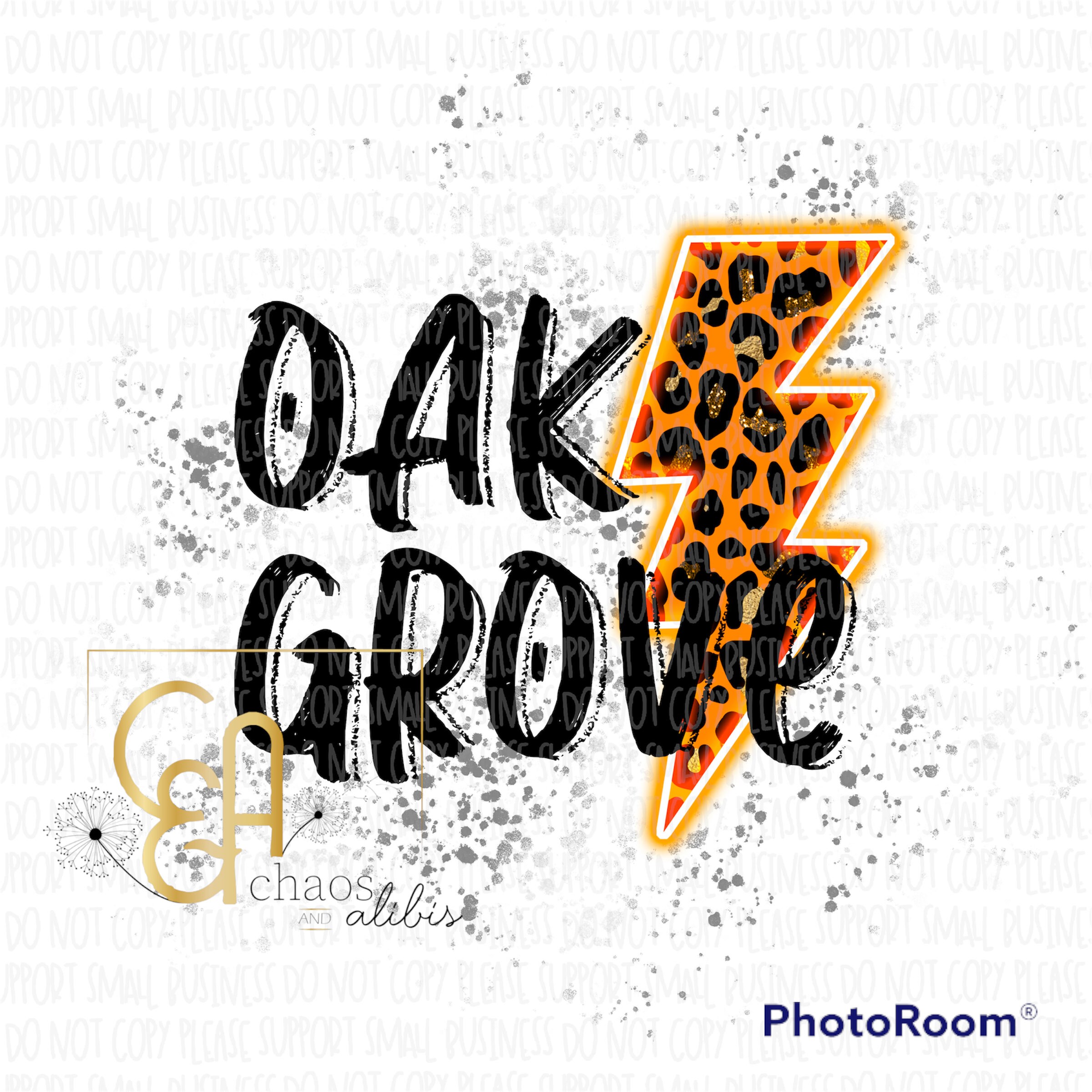 Oak Grove Leopard PNG, OG Panthers Png, Digital File Only, Sublimation ...