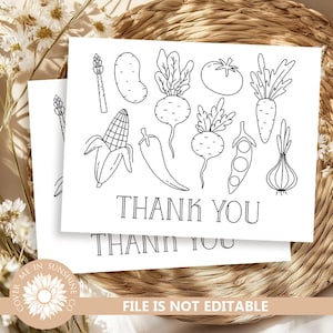 Carte de remerciement cultivée localement Modèles de remerciement pour la fête de naissance du marché de producteurs locaux Note de remerciement pour la fête de naissance du marché de producteurs locaux