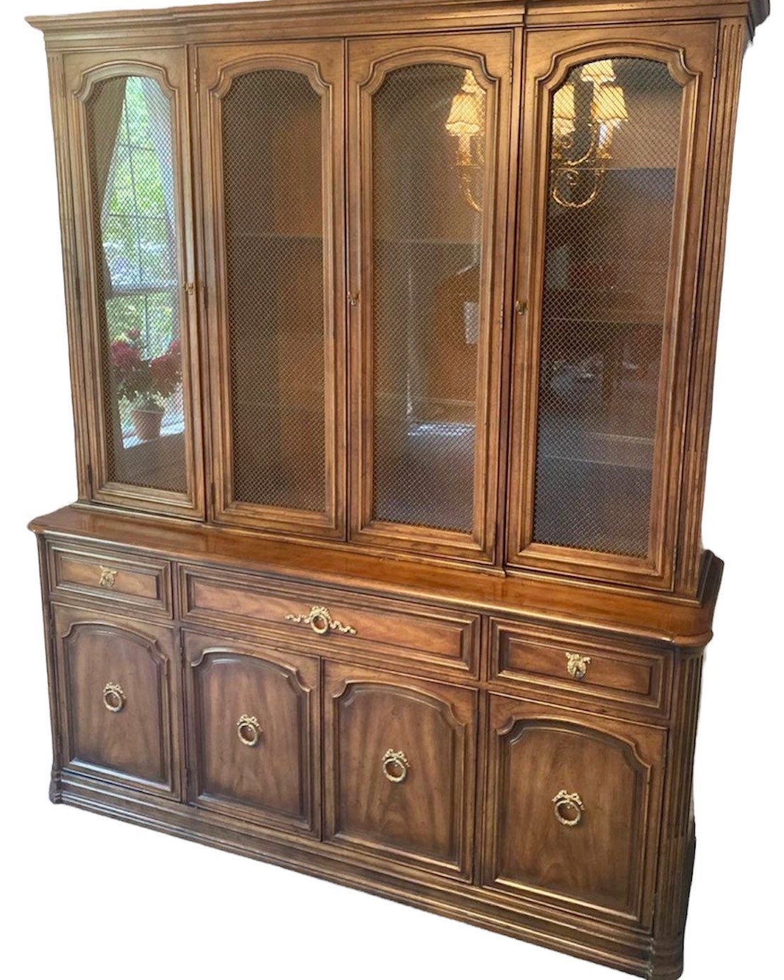 Antique china cupboard deals