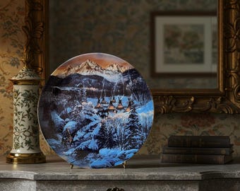 Placa de campamento Two Bears: Julie Kramer Cole, placa de colección de 1992