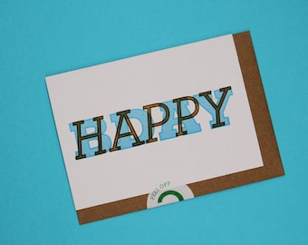 HAPPY BDAY Card