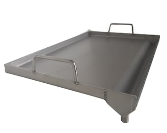 Piastra di cottura rinforzata in acciaio inox (plancha) - PLANOX6030