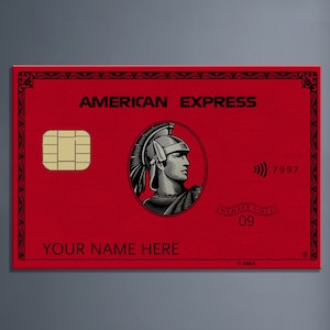AMEX American Express Platinum Credit Card SMART Sticker Skin Wrap