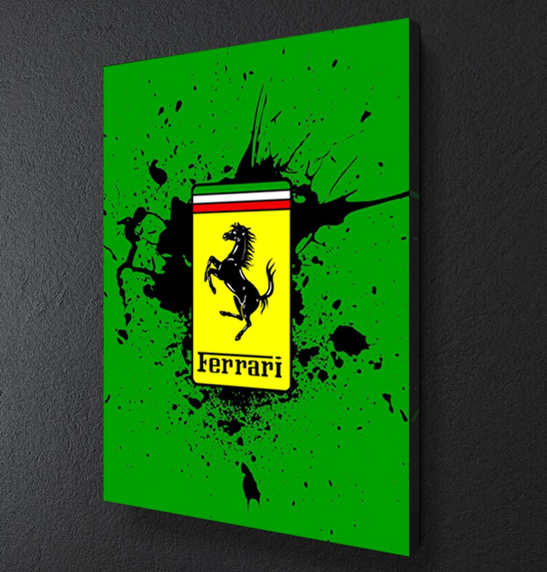 Luxury Car Logo Wall Art Wall Decor for Home Office Horse Etsy