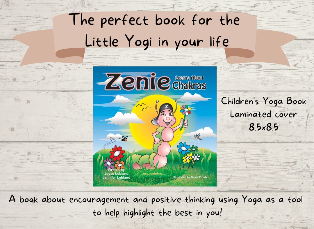 Children's Yoga Book, Chakras, Kids Yoga Book, Kids Yoga, Power