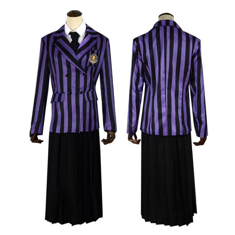 Nevermore Academy School Uniform Costume Etsy