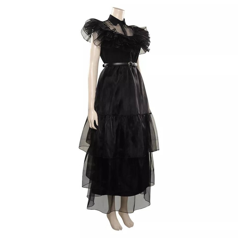 Wednesday Addams Rave'n Dance Dress Etsy