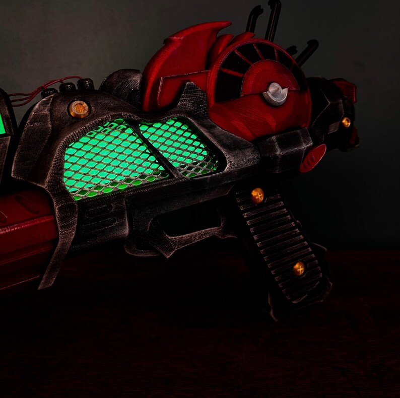 Ray Gun Mark 2 LED COD Prop With Lights Zombies 3d Printed Props Games