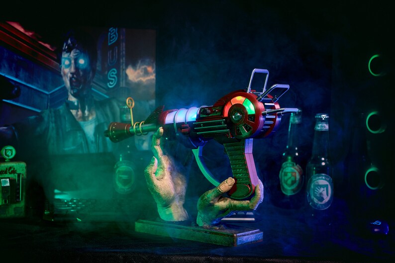 Ray Gun With Lights COD Prop Zombies 3d Printed Props Games Etsy