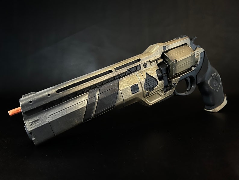 Ace of Spades Big Blind D2 Replica Prop Cayde 6 Cosplay Custom Etsy
