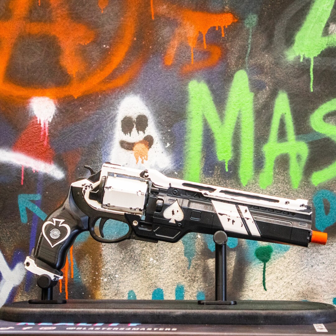 Ace of Spades D2 Replica Prop Cayde 6 Cosplay Custom Thorn Etsy