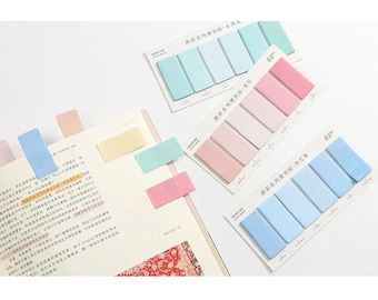 Sticky Note Tabs Memo Flag Labels Kawaii Stationery