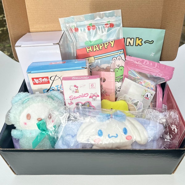 Kawaii Stationery Care Package | Cartoon Stationery Bundle | Present | Gift Set