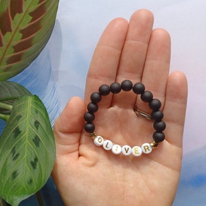 Pulsera paje para niños, accesorios de boda para niños, regalo de boda, pulsera con nombre para niños, pulsera personalizada para niños. Modo regalo para niños.