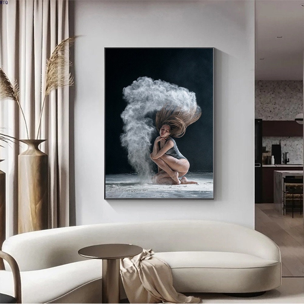 Minimalist Pointe | Dance-Art Framed Poster #7 (19.5