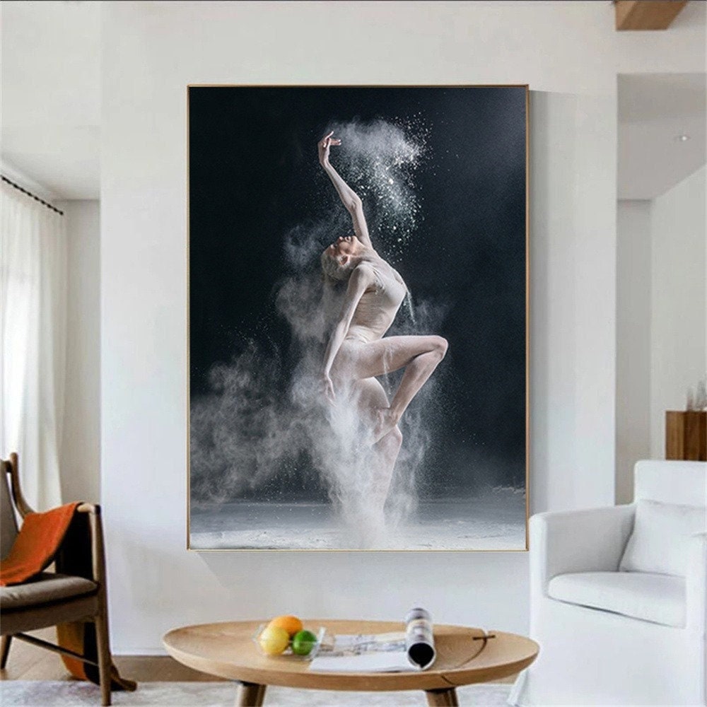 Minimalist Pointe | Dance-Art Framed Poster #7 (19.5