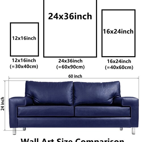 Living Room | Set Of 3 Canvas |Aluminum Framed Wall Art Print on Canvas Wall décor | Large Canvas Wall Art shops Print | Bedroom| Kitchen| Office