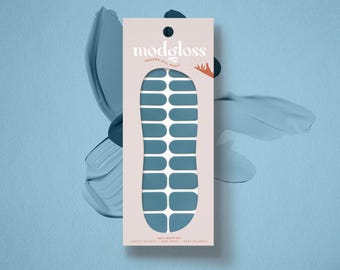 The Sky’s the Limit Blå Nagelfolie Kit