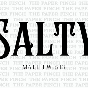 Salty 2 SVG, PNG, Cricut Cut File