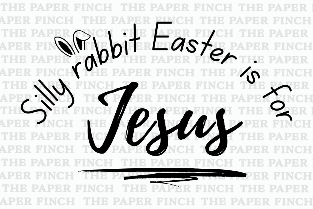 Silly Rabbit SVG, PNG, Cricut Cut File - Etsy