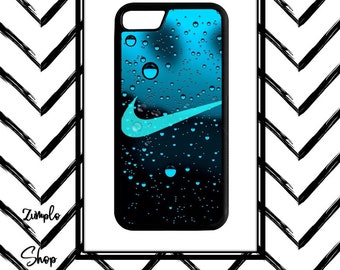 Water Blue Nike Iphone Case Etsy Uk