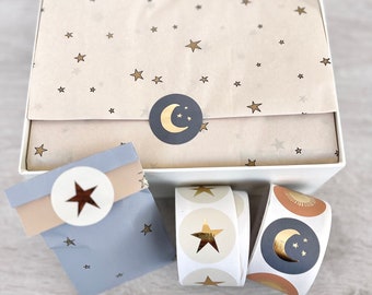 Tissue paper with stars/ packaging and wrapping paper / gift wrapping / packing orders