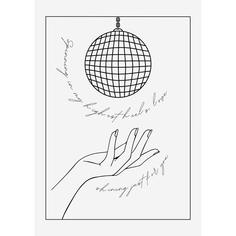 Mirrorball Taylor Swift Poster Taylor Swift Merch Quotes About Life