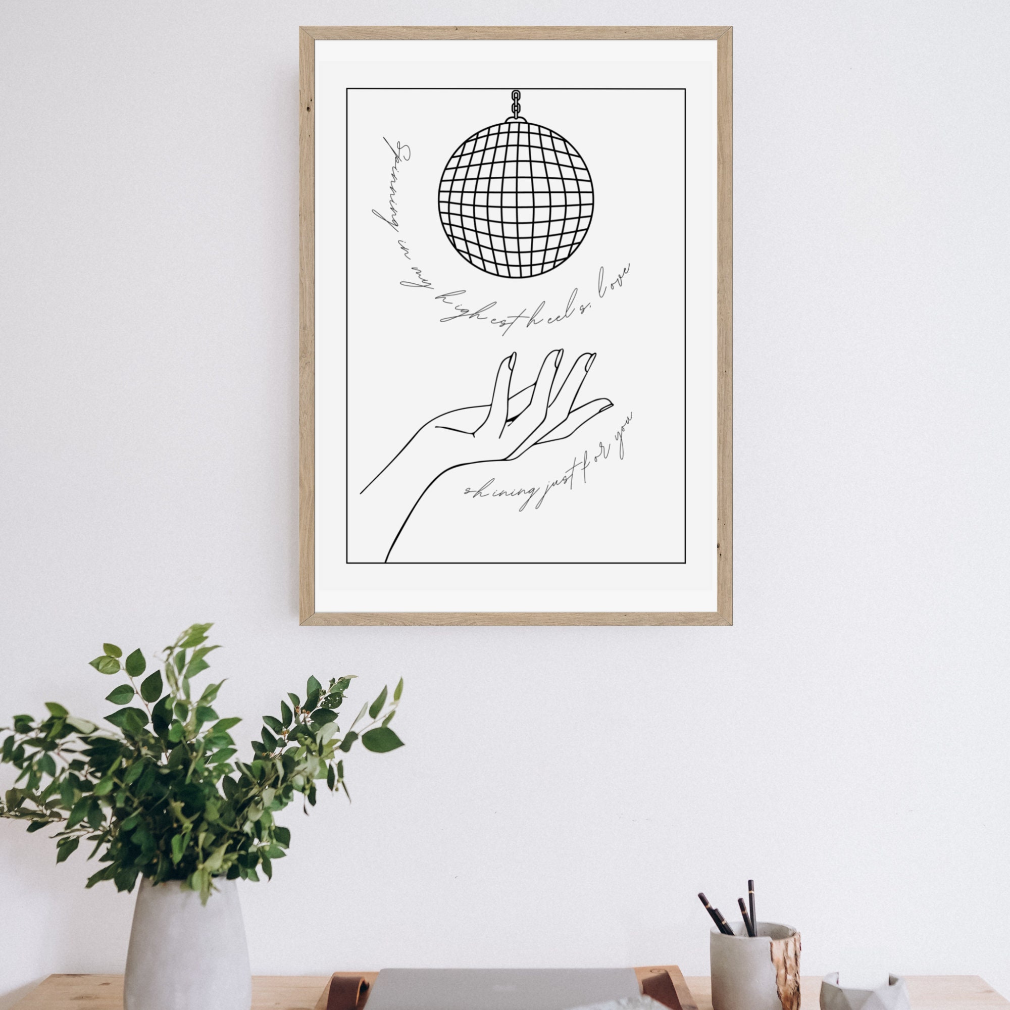 Mirrorball Taylor Swift Poster Taylor Swift Merch Quotes About Life