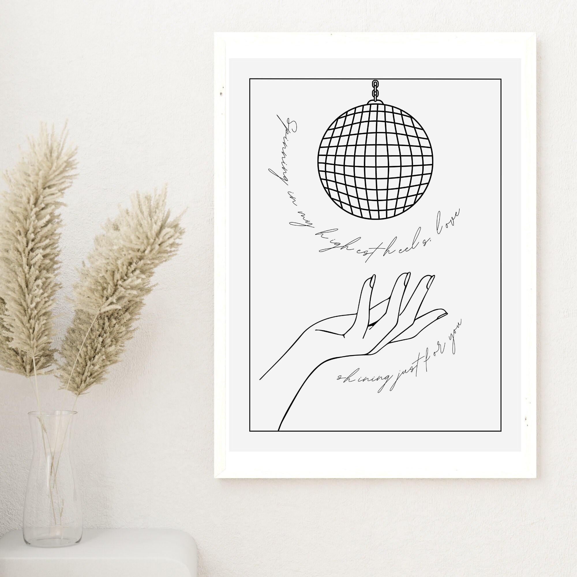 Mirrorball Taylor Swift Poster Taylor Swift Merch Quotes About Life