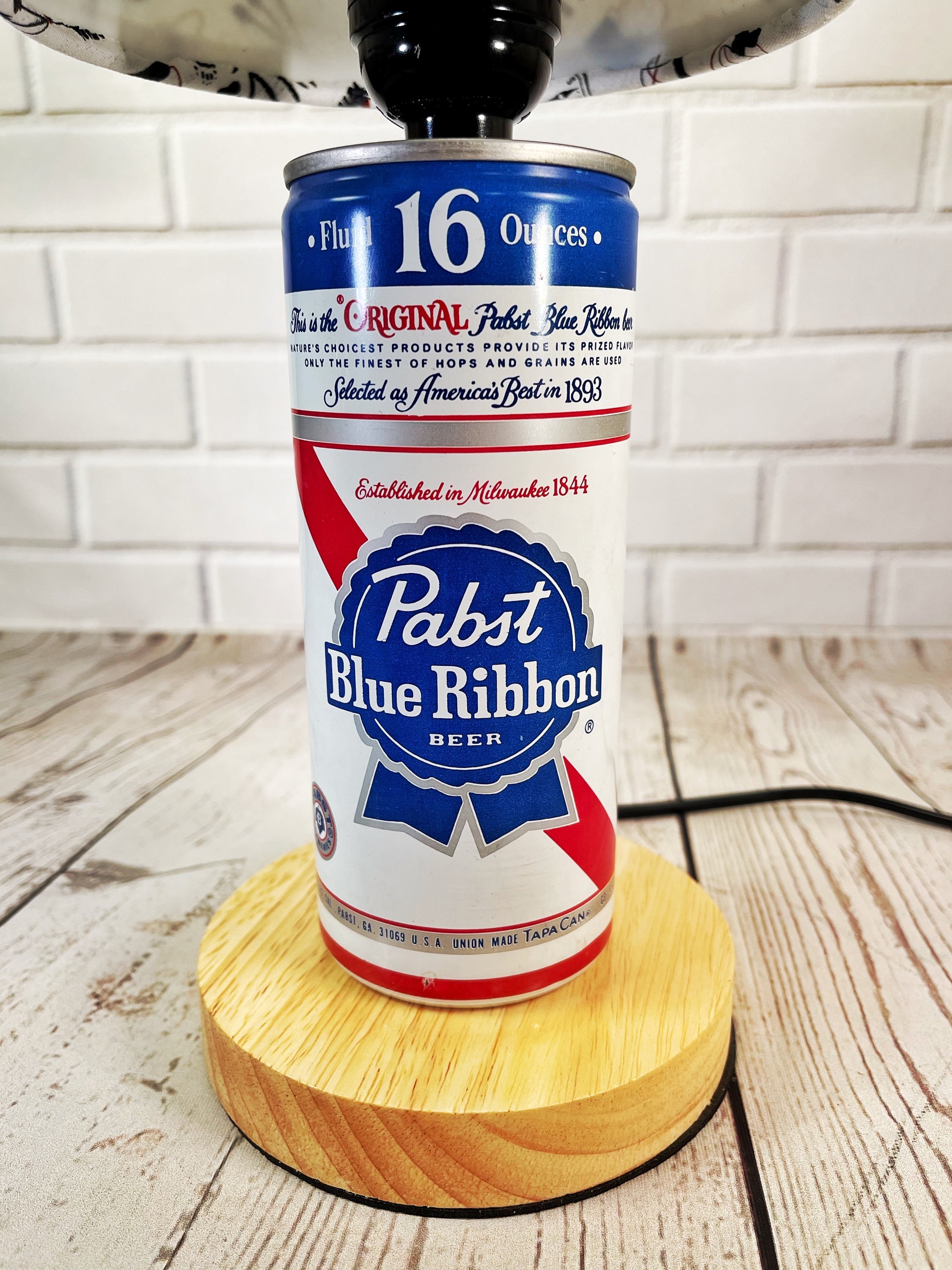 Pabst Blue Ribbon アンティークランプ Vintage 1964 Pabst Blue Ribbon Beer PBR Hanging Lamp Light