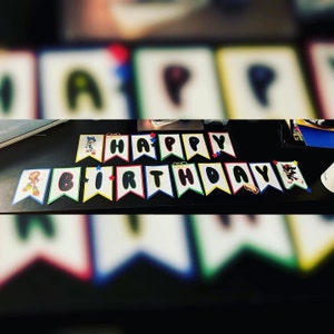Sonic birthday banner