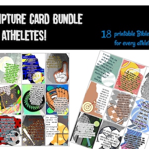 Scripture Cards for Athletes