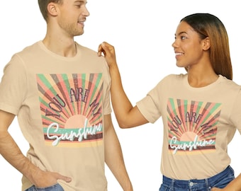 You Are My Sunshine Vintage Tee, Retro Sunshine Shirt, Retro Sunshine T Shirt, Hiking T Shirt, Camping T Shirt, Travel T Shirt