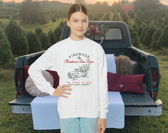 YOUTH SIZE Pinewood Truck Crewneck Sweatshirt
