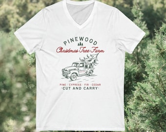 Pinewood Truck Short Sleeve V-Neck Tee