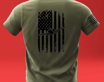 A-10 American Flag Shirt (7 Color Options)