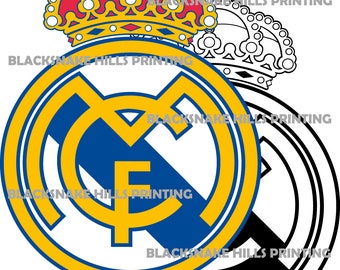 Real Madrid Logo Vector Image Files (.svg, .pdf, .ai, & .eps Formats) Plus Rasters (.jpg and .png)