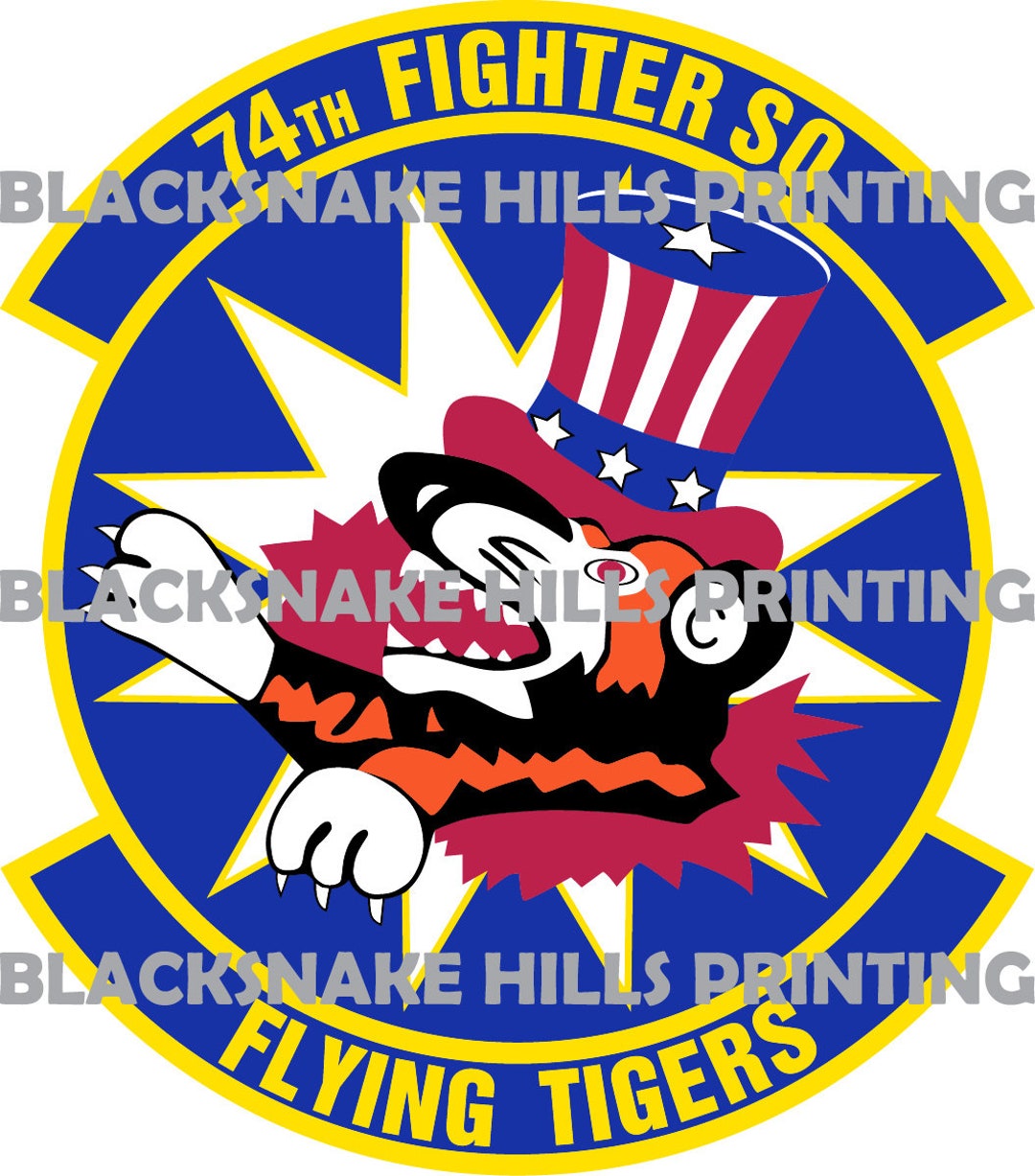 74th Fighter Squadron Patch Vector .svg .pdf .ai & .eps Etsy