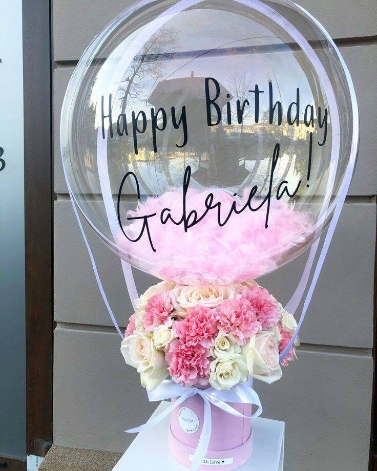 Bouquet de Fleur Ballon, Personnalisable Anniversaire, Mariage. Fêtes Des Mères