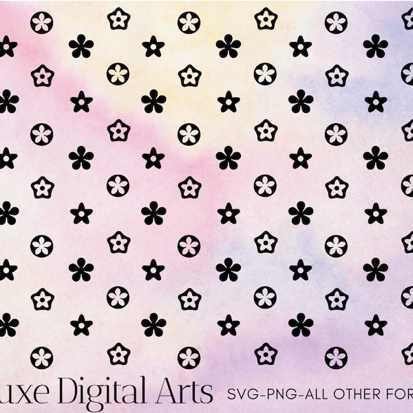 Seamless Pattern Svg , Design, Fashion Design Svg Png Eps Pattern File Instant Download