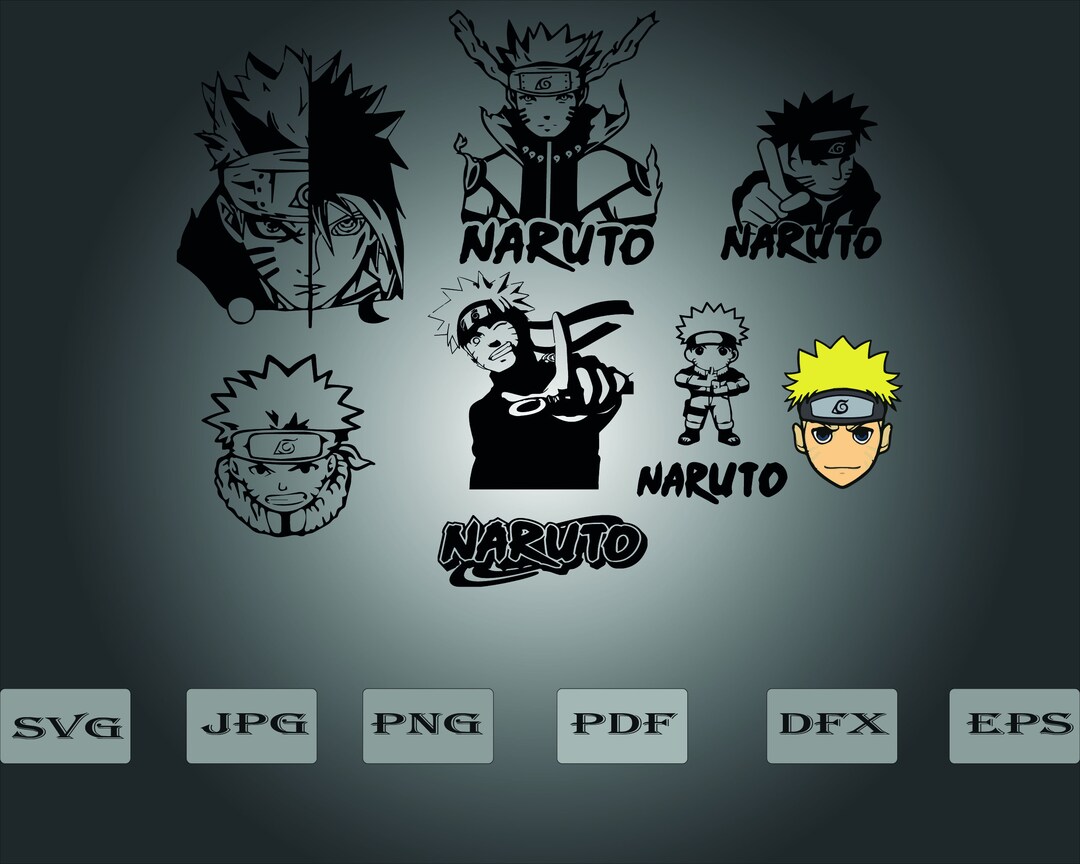 Anime Svg Png Bundle Anime Svg Png Files Ninja Anime Svg Png Anime ...