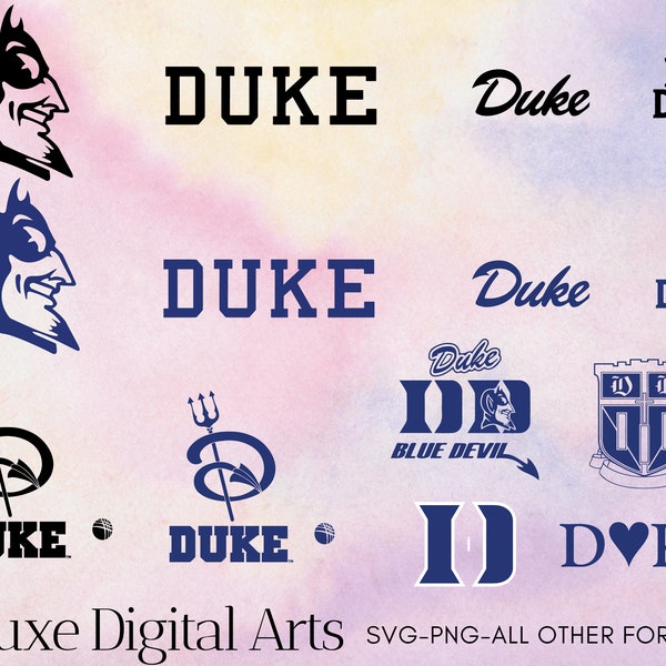 Duke University Svg Png Bundle- University Svg Png- Duke Svg Png- Duke Stickers- Duke Vectors- Duke University- College Svg Png- University