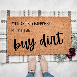 Buy Dirt Doormat | Modern Doormat | Front Doormat | Cute Doormat | New Home Gift | Housewarming Gift | Wedding Gift | Home Doormat
