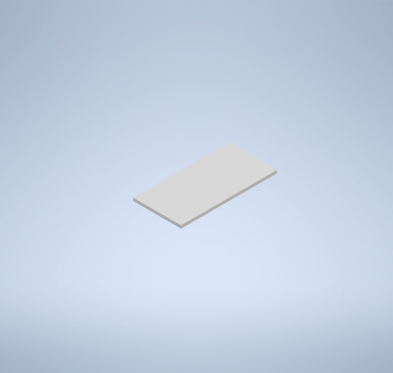 Custom Shelf Cut to Size TFL Multiple Colors Etsy