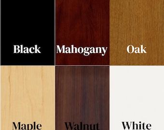 Estante personalizado de 5/8" cortado a medida TFL en varios colores