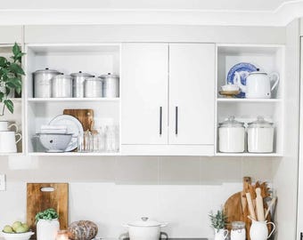 Custom Cut Kitchen-And-Dining Cabinet Shelves For Storage Organization - Pantry Cabinet Shelf Cut To Size Cabinetry -Personalized Home Decor