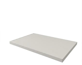 White Shelf Cut To Size 5/8" Available in 6 Colors - Custom Shelves For Kitchen-And-Dining or Storage Organization - Custom Size Shelf TFL